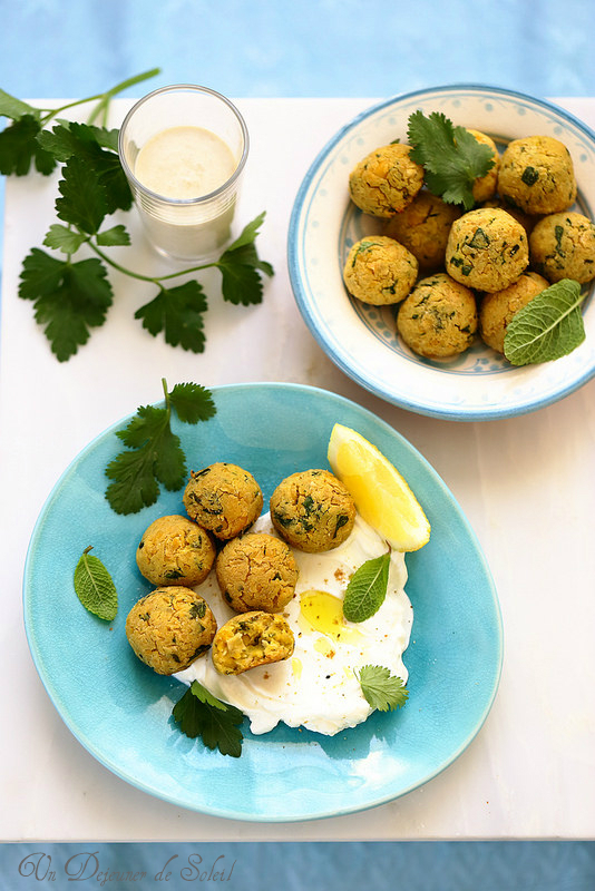 Falafels au four